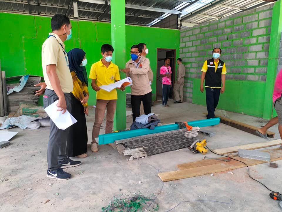 ทต.ศาลาด่าน เข้าตรวจเยี่ยมการดำเนินงาน 2 โครงการ (ศพด.บ้านทุ่งหยีเพ็ง และถนนคอนกรีตสายคลองพระแอะ-สะพานไทร)